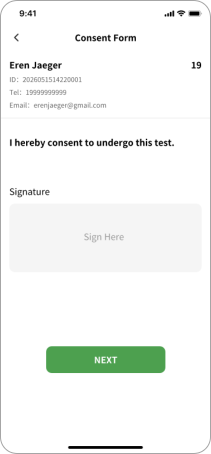 Consent & Sign
